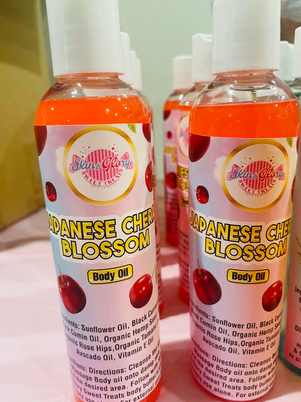 Japanese Cherry  🍒 Blossom Body Oil