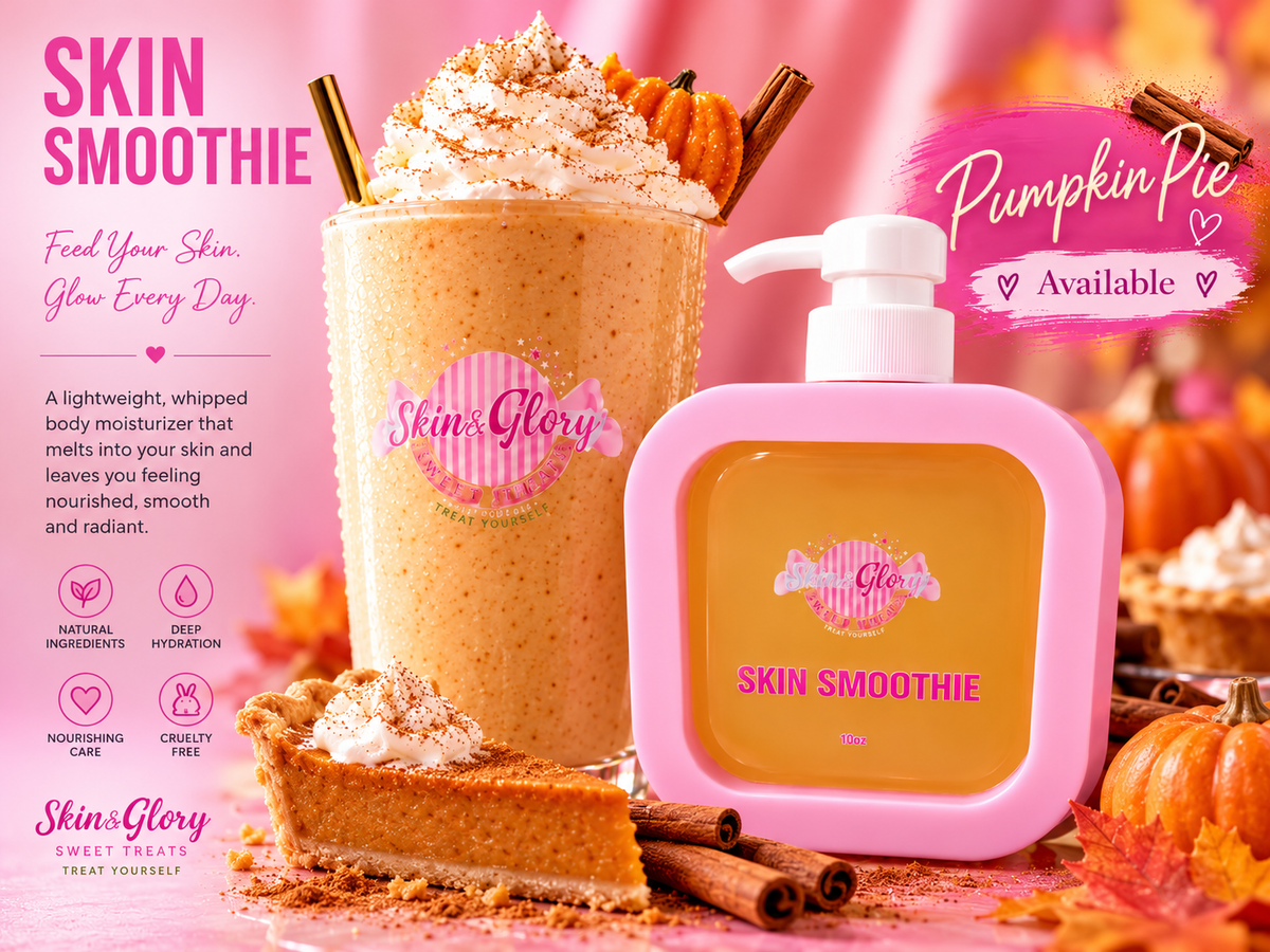 🥧🍂 SKIN SMOOTHIE – PUMPKIN PIE ✨