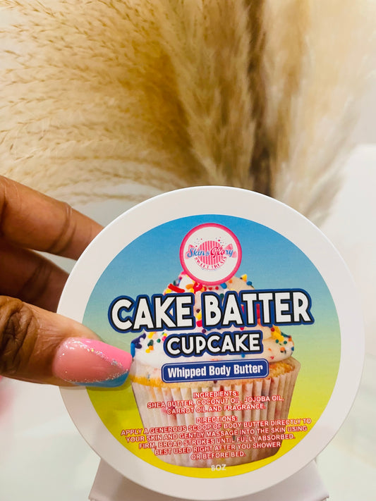 Cake Batter Cupcake Whipped Body Butter