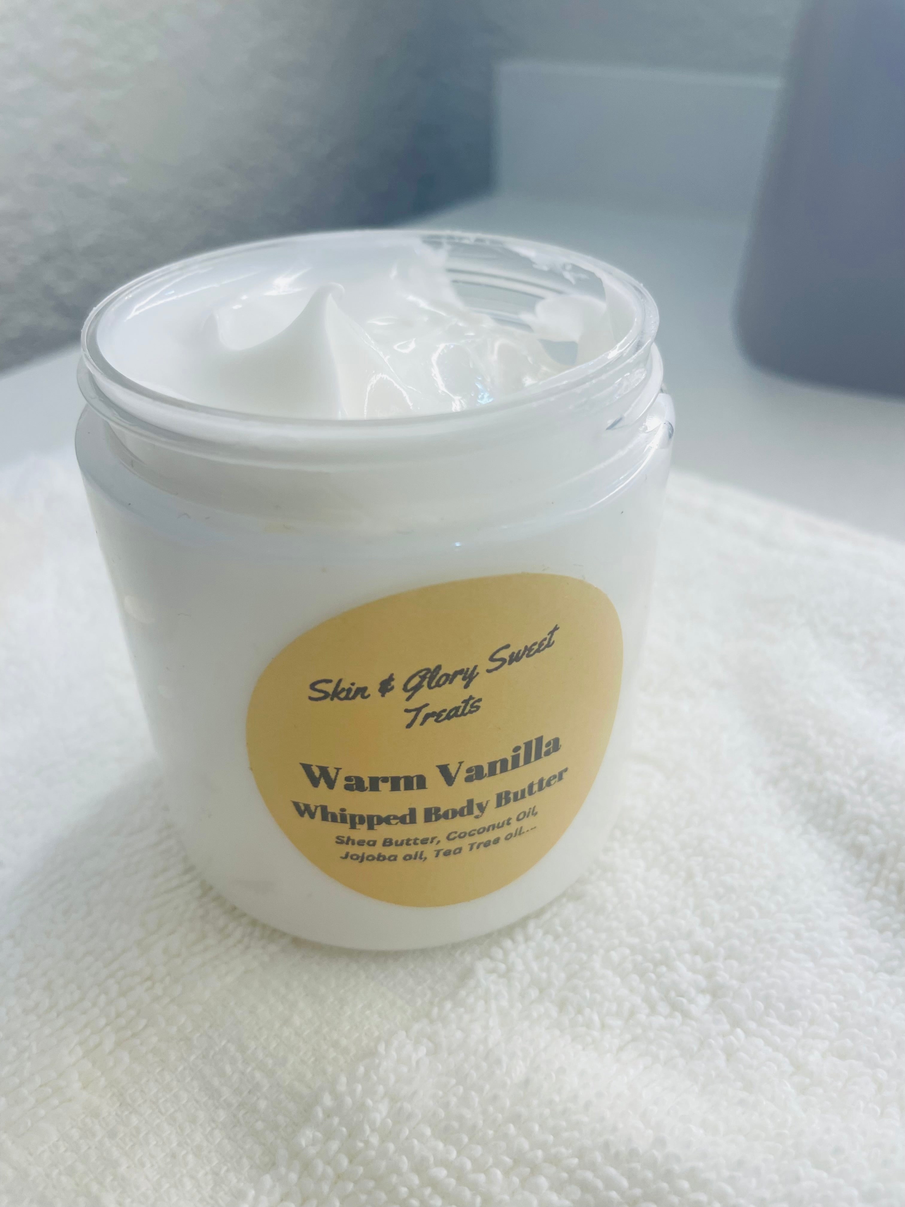 Warm Vanilla Whipped Body Butter