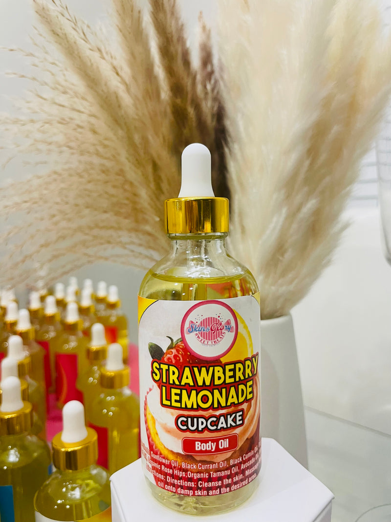 Strawberry Lemonade Cupcake Body Oil