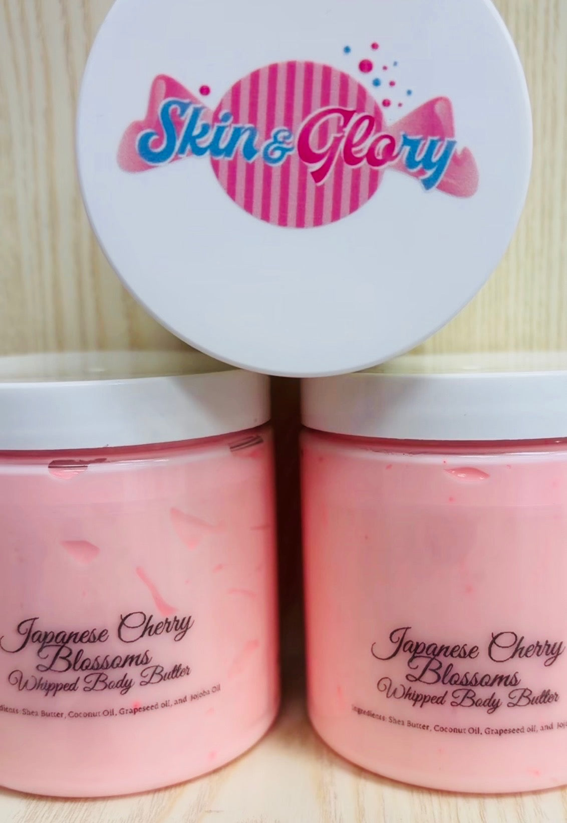 🍒Japanese Cherry Blossom Whipped Body Butter (8oz)