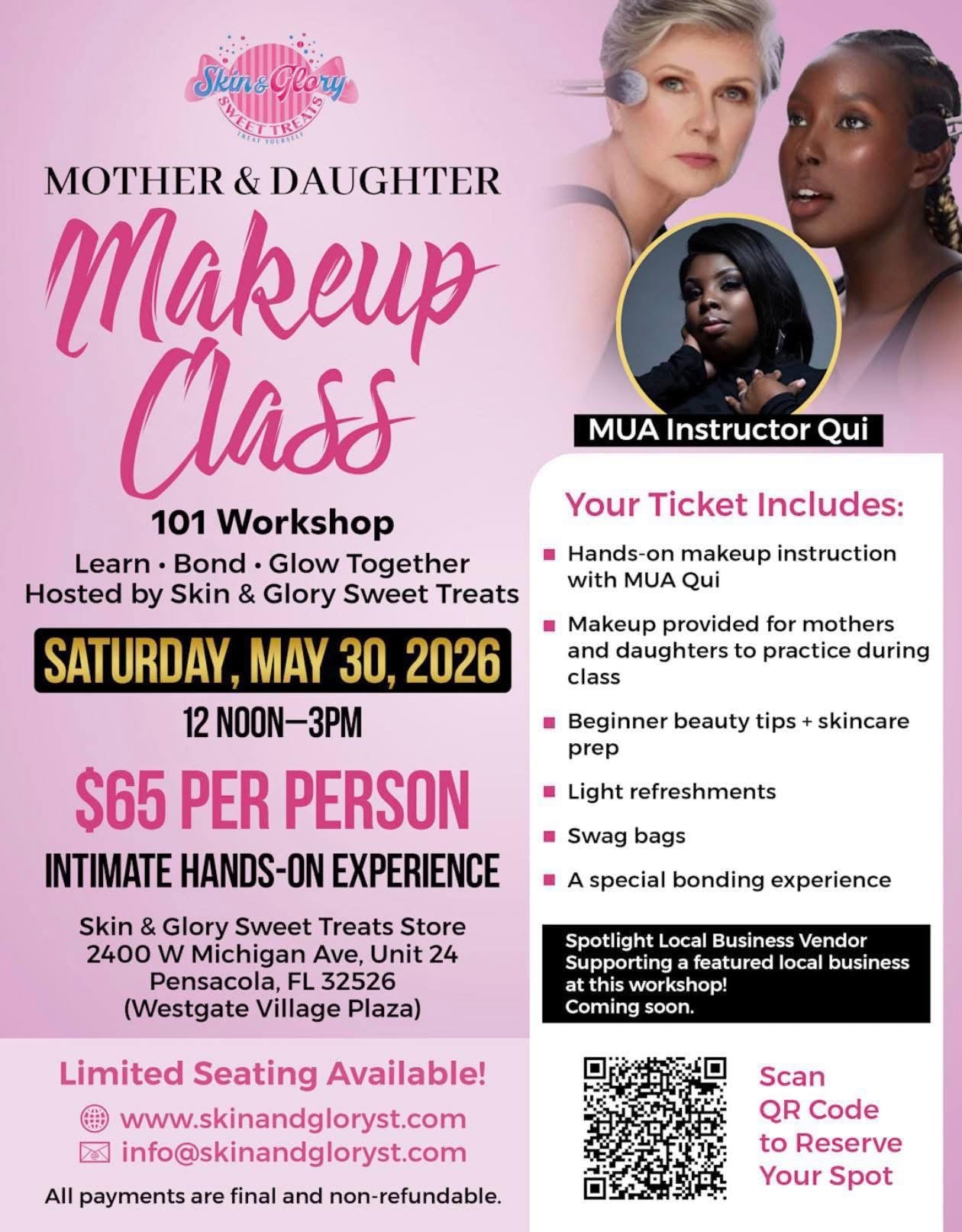 Mother & Daughter Makeup Class 101 💄💕