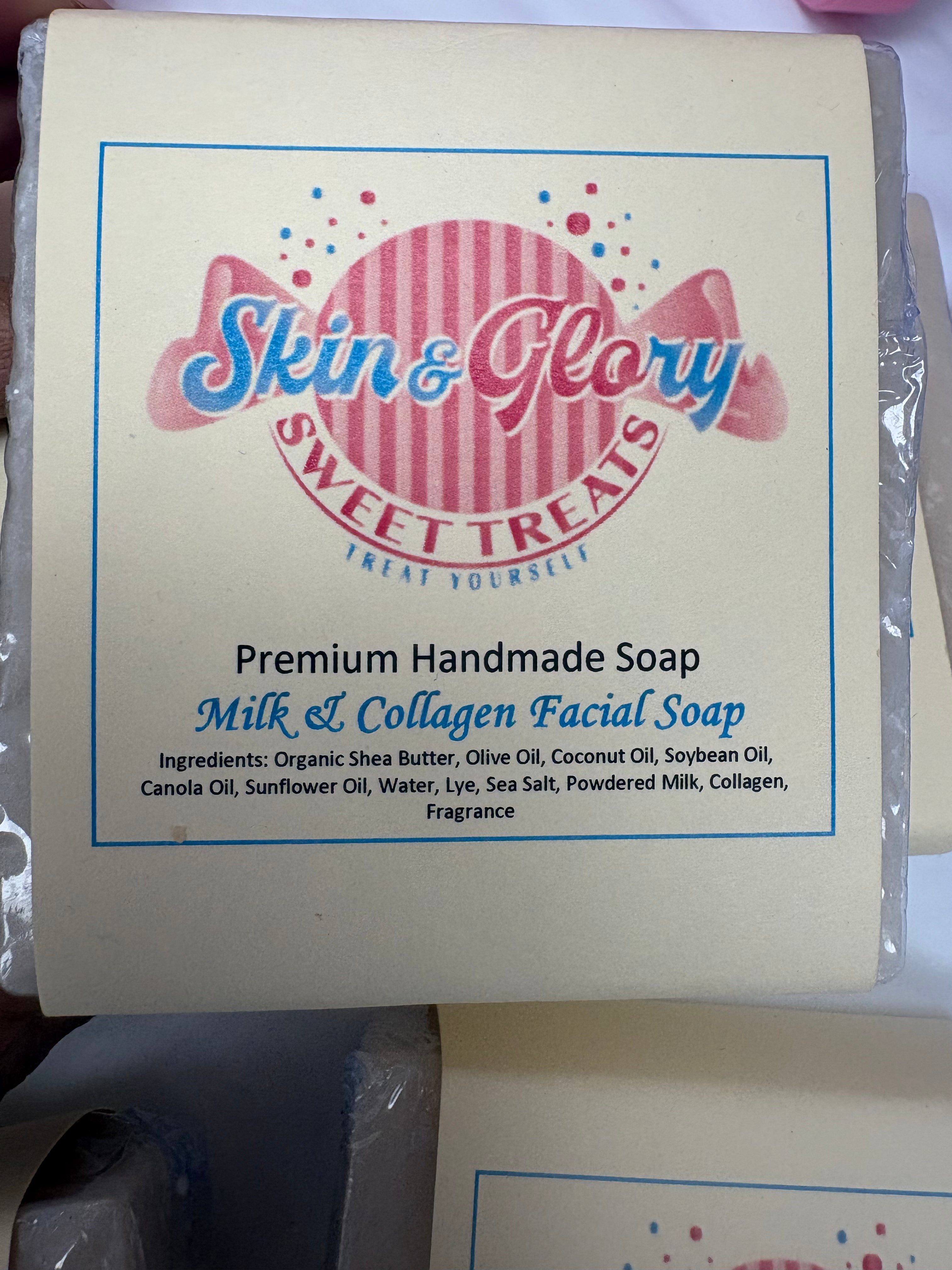 Milk & Collagen Facial Soap