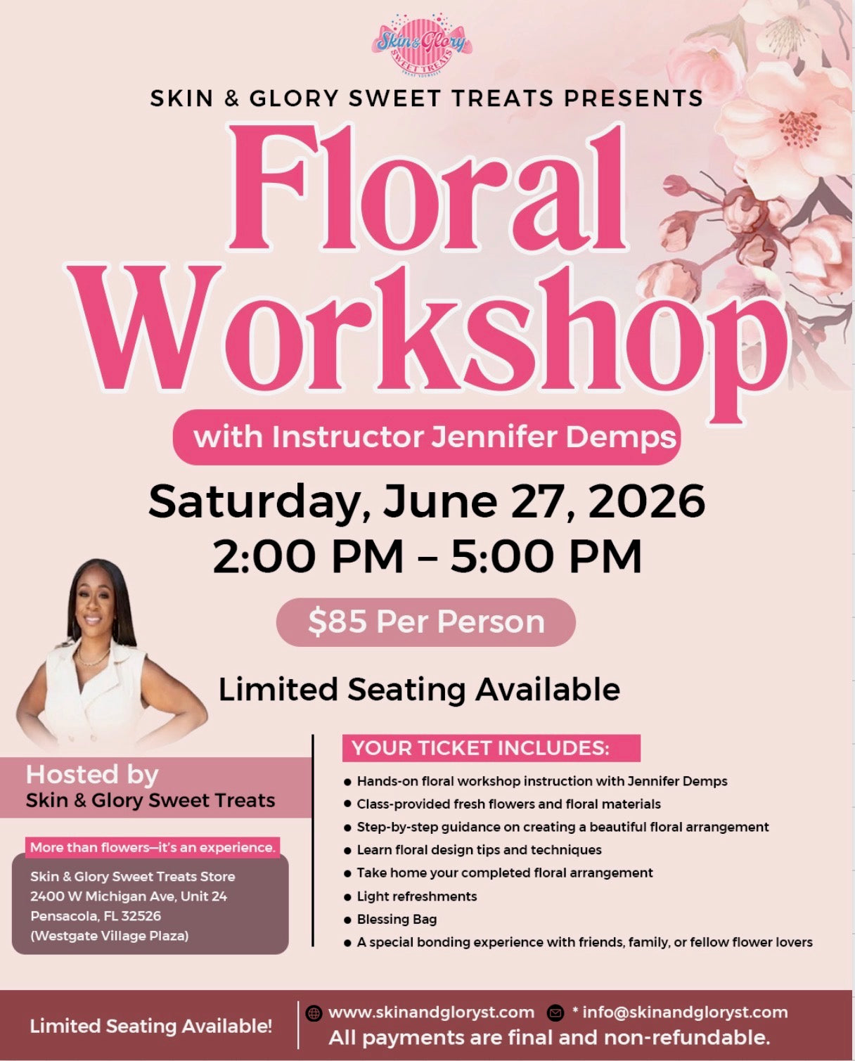 🌸 Floral Workshop